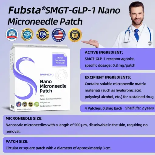 Fubsta® SMGT-GLP-1 Nano Microneedle Patch