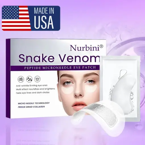 Nurbini® Snake Venom Peptide Microneedle Eye Patch