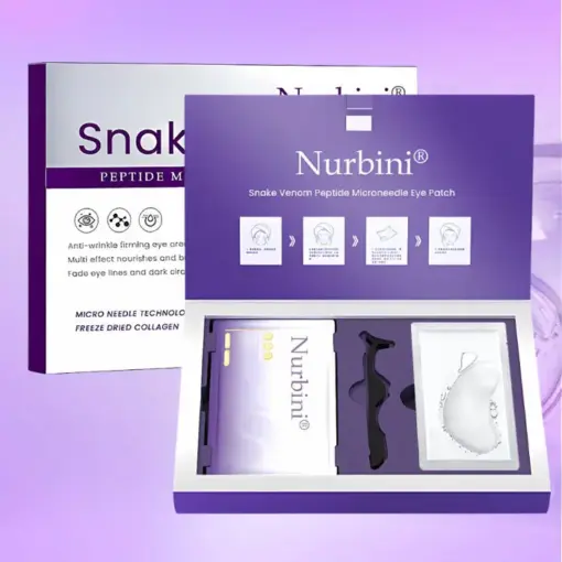Nurbini® Snake Venom Peptide Microneedle Eye Patch
