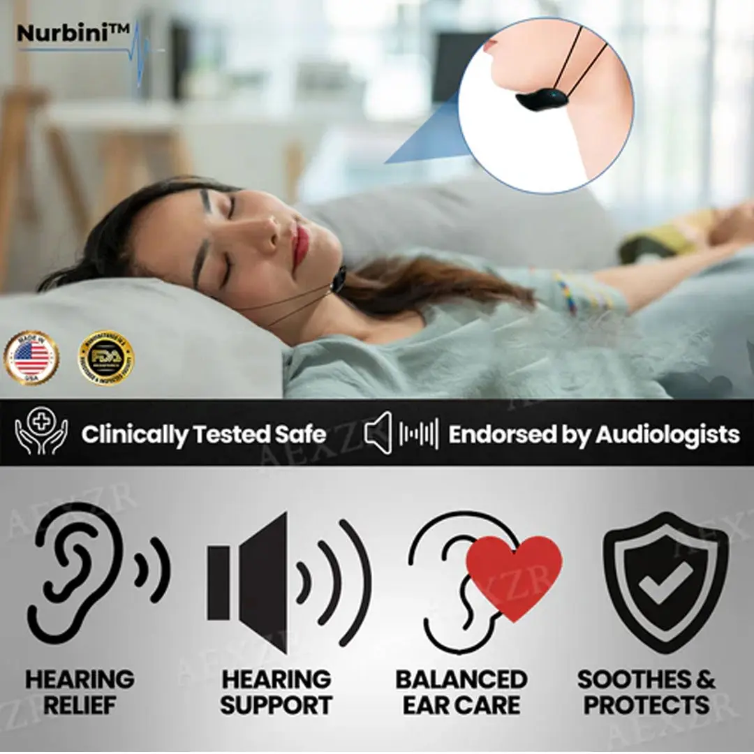 Nurbini™ HAPPY 2026 Tinnitus Relieving Device