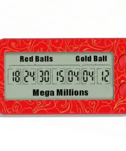 Nurbini®AI Lottery Picker - Double Your Winning Odds(1-Click Number Picking Analyzes Historical Data Portable Keychain Design)