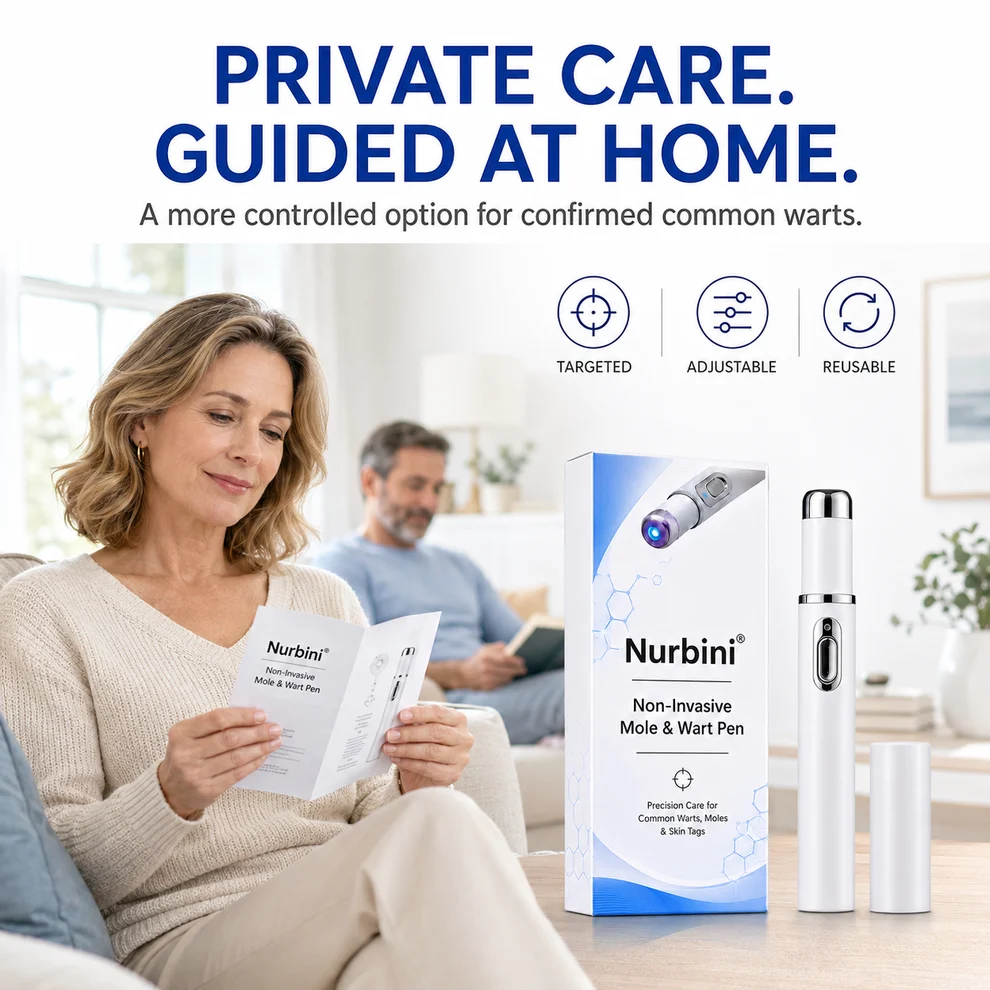 Nurbini® Non-Invasive Mole & Wart Pen